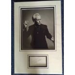 Tony Christie autographed presentation. High quality professionally mounted 28cm x 50cm display