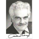 Omar Sharif Dr Zhivago signed 6 x 4 b/w photo. Good Condition. All signed items come with our