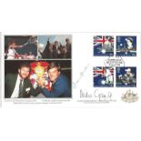 Alan Border and Mike Gatting signed 1988 Australian Cricket Bicentenary Covercraft official FDC.