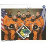 Stanley G Love NASA Astronaut signed Space Shuttle mission crew 10 x 8 colour litho photo from NASA.