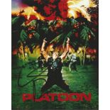 William Defoe signed 10 x 8 colour photo from Platoon classic movie. Good Condition. All signed