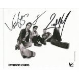 Stereophonics Fully Signed 8x10 Promo Photo. Good Condition. All signed items come with our