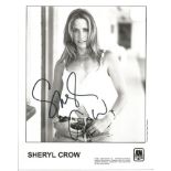 Sheryl Crow Singer Signed 8x10 Promo Photo. Good Condition. All signed items come with our