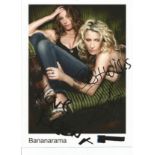 Bananarama Female Pop Group Signed 6x8 Photo. Good Condition. All signed items come with our