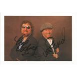 Chas N Dave Pop Rock Duo Fully Signed Photo. Good Condition. All signed items come with our