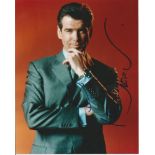 Pierce Brosnan as James Bond signed 10x8 colour photo. Good Condition. All signed items come with