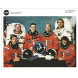 Robert Cabana NASA Astronaut signed Space Shuttle mission crew 10 x 8 colour litho photo from