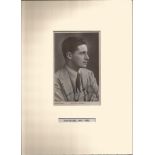 Ivor Novello signed 6x4 vintage photo. Mounted. Good Condition. All signed items come with our