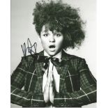 Rachel Crow Singer Actress Signed 8x10 Photo. Good Condition. All signed items come with our