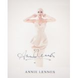 Annie Lennox signed 10 x 8 picture of the legendary diva. Good Condition. All signed items come with