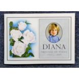 Diana Princess of Wales 1997 Crown Agents Commonwealth booklet with 31 mint miniature stamp sheets