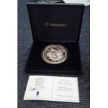 2000 Guernsey £10 silver proof coin A Century of the Monarchy in Westminster blue presentation box