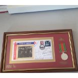 Multi-signed Dads Army 30th anniversary FDC. Signed by 7. Including Clive Dunn, Ian Lavender,