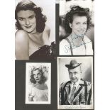 TV and film signed photo and signature piece collection. Approximately 30 photos mainly 6 x 4
