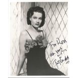 Judy Campbell signed 10x8 b/w photo. 1916 - 2004 was an English actress and playwright, widely known