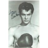 Tony Curtis signed 8x6 b/w photo. Good condition. All signed items come with our certificate of