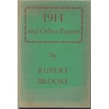 1914 and other poems by Rupert Brooke hardback book. 1947 UNSIGNED. Good condition. We combine