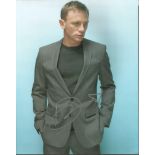 Daniel Craig signed 10x8 colour photo. Good condition. All signed items come with our certificate of