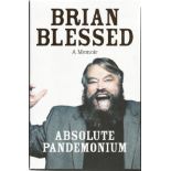 Signed book collection. 3 books. Brian Blessed signed Absolute Pandemonium hardback book, signed