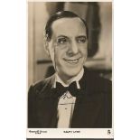 Ralph Lynn Actor Signed Vintage Postcard Photo. Good condition. All signed items come with our