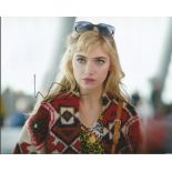 Imogen Poots Actress Signed 8x10 Photo. Good condition. All signed items come with our certificate