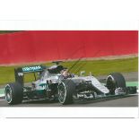 Esteban Ocun signed 12x8 colour photo. French racing driver who currently drives in Formula One