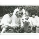 Spurs signed 10x8 photo collection. 4 photos. Signed by Phil Beal, Ossie Ardiles, Martin Chivers and