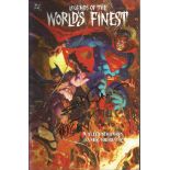 Daniel Brereton and one other signed Legends of the Worlds Finest book. Signed on front cover.