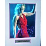 Natasha Bedingfield signed 8x12 colour photo of the singer. Mounted to approx. size 16x12. Good