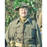 Toby Jones Actor Signed Dads Army 8x10 Photo. Good condition. All signed items come with our