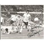 Steve Perryman Signed Tottenham Hotspur 1981 FA Cup Final 8x10 Press Photo. Good condition. All