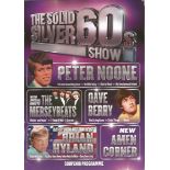 Multi-signed The Solid Silver 60's show programme. Signed inside by Peter Noone, Adrian and Tony