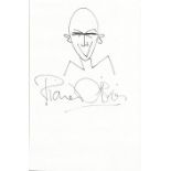 Richard O'Brien signed 7x5 doodle. Good condition. All signed items come with our certificate of