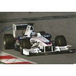 Nick Heidfeld signed 12x8 colour photo. German professional racing driver. Good condition. All