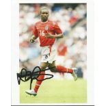 Jermain Defoe Signed England 8x10 Photo. Good condition. All signed items come with our