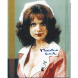 Madeline Smith signed 10x8 colour photo James Bond actress. Good condition. All signed items come