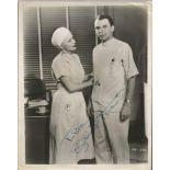 Olivia de Havilland signed 10x8 b/w photo from Not as a Stranger. Good condition. All signed items