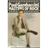 DJ signed book collection. 2 books - Paul Gambaccini Masters of rock and Steve Wrights - book of the