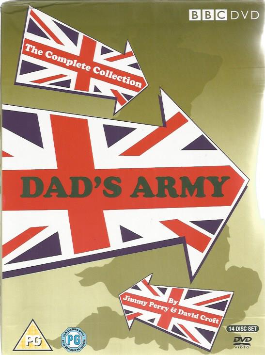 Ian Lavender, Clive Dunn, Frank Williams and Pamela Cundell signed Dads Army the complete DVD