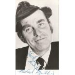 Michael Robbins signed small b/w photo. Good condition. All signed items come with our certificate