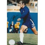 Ron Chopper Harris signed 12x8 colour photo. Good condition. All signed items come with our