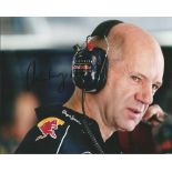 Adrian Newey signed 10x8 colour photo. Adrian Newey, OBE born 26 December 1958 is a British