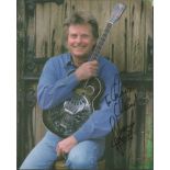 Joe Brown signed 10x8 colour photo. English entertainer. He has worked as a rock and roll singer and