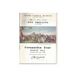 Pinza and Sir Gordon Richards wins Derby Day Epsom 1953 Coronation Year Horse Racing Programme. Good