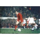 Ian Callaghan Signed Liverpool 8x12 Photo. Good condition. All signed items come with our