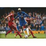 Tiemoue Bakayoko Signed Chelsea 8x12 Photo. Good condition. All signed items come with our