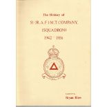 The History of 51 R.A.F. M.T. Company. Squadron 1942-1956 unsigned softback book.110 pages. Good