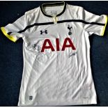 Harry Kane & Son Heung-Min Signed Tottenham Hotspur Shirt. Good condition. All signed items come