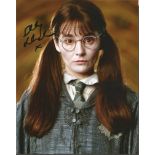 Shirley Henderson Actress Signed Harry Potter 8x10 Photo. Good condition. All signed items come with