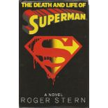 Super hero signed book collection. 3 books. The Death and life of superman hardback book. Signed